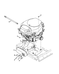 Engine Accessories Diagram and Parts List for Z-FORCEL48 (17CSDALB009-17CSDALB010)(2015) Cub Cadet Lawn Tractor